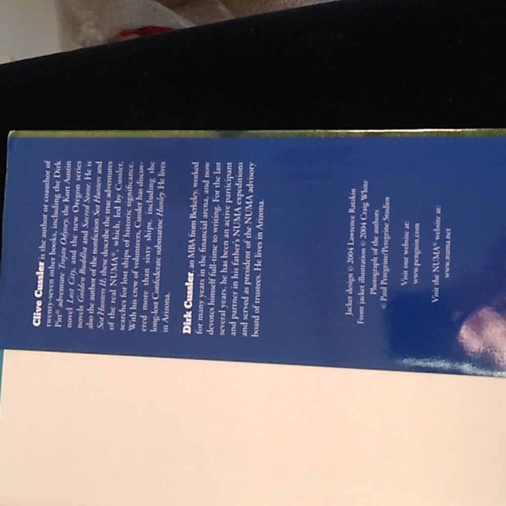 D- Black Wind By Clive Cussler& Dirk Cussler - Picture 5 of 9